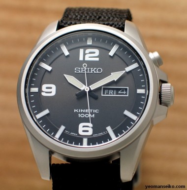 melodrama Bogholder Først Seiko Kinetic – SMY143P1 | Yeoman's Watch Review