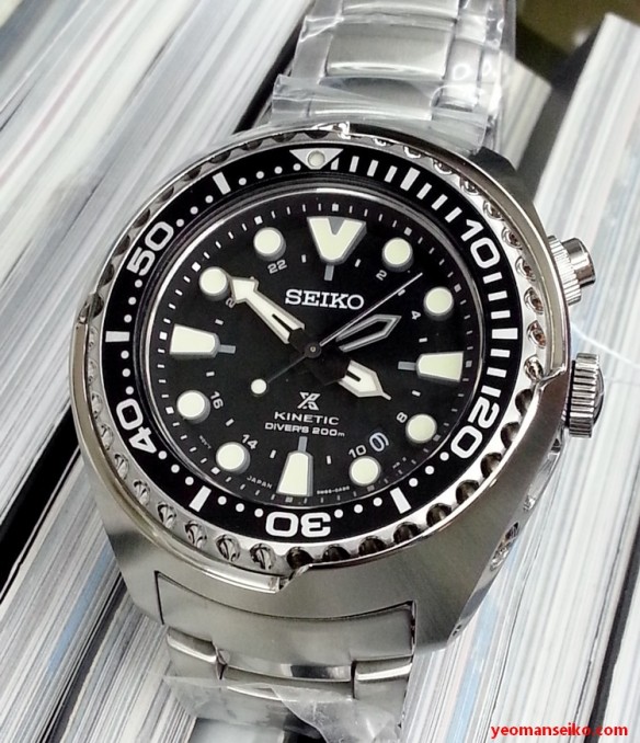 Some Pictures of the Seiko Prospex Kinetic GMT Divers | Yeoman's Watch  Review