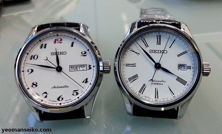 Side-by-side: SARX019 and SRP385J | Yeoman's Watch Review