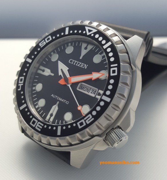 Citizen Review Yeoman\'s NH8380-15E Mechanical Watch 100m Model – |