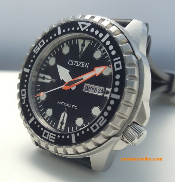 | Model NH8380-15E Citizen Watch Mechanical 100m Yeoman\'s Review –
