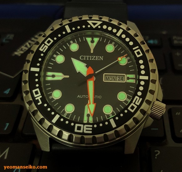 Citizen 100m Watch Mechanical | Model Yeoman\'s – NH8380-15E Review